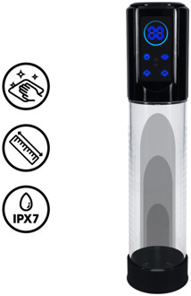 MegaLift - Automatische Waterdichte Penis Pomp - Zwart