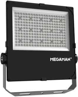Megaman LED-buitenspot Hugo, 150 W, 4000 K, IP66 zwart