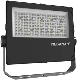 Megaman LED-buitenspot Hugo, 90 W, 4000 K, IP66 zwart