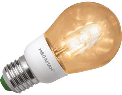 Megaman standaardlamp LED flame 6W (vervangt 30W) grote fitting E27