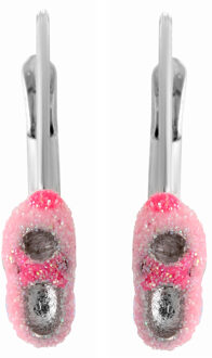 'Megane' Kinder 925 Sterling Zilveren Set: Armband + Oorbellen - Zilver SET-7136