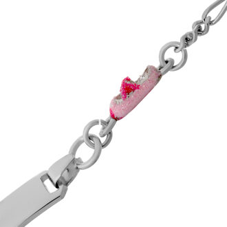 'Megane' Kinderen 925 Sterling Zilveren Armband - Zilver ZA-7136 - maat