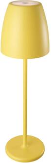 Megatron LED accu-tafellamp Tavola geel zonnegeel