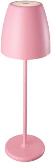Megatron LED accu-tafellamp Tavola roze pastellrosé
