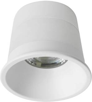 Megatron LED module Koin Flex dimbaar GU10 4.9W bovenste ring wit wit mat
