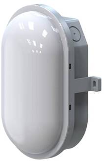 Megatron LED plafondlamp Zella Neo IP54, kunststof, sensor grijs wit