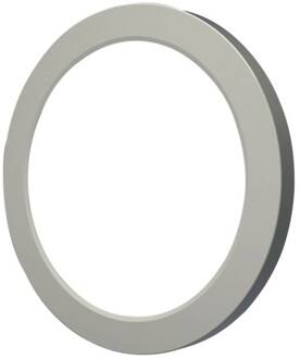 Megatron magneet-deco-afdekking Pano rond Ø29,2cm geborsteld staal