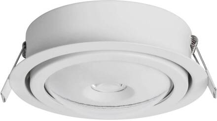 Megatron Solo Intro LED inbouwlamp, matwit wit mat