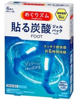 MegRhythm met carbonatie verzachte beenpatch lavendel munt