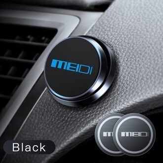 MEIDI Magnetische Auto telefoon houder 360 graden Draaibare auto Cradle ondersteuning smartphone GPS stand Gyro Houder zwart