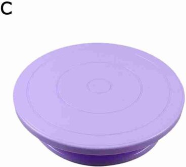 Meijuner Draaitafel Taart Plaat Anti-Slip Ronde Cake Diy Gereedschap Pan Decoreren Gadgets Tafel Stand Roterende Cake Bakken Keuk p6Z6 oranje