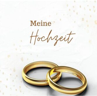 Meine Hochzeit Klassik- Hochzeitsgästebuch Premium Hardcover 78 Seiten - Julia S. Klein