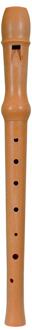 Meinel MNL-200 sopraanblokfluit sopraanblokfluit, C-stemming, Duits systeem, esdoorn, naturel, 2-delig