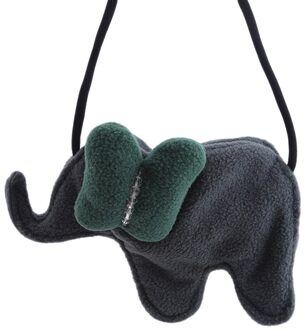 Meisje Portemonnees Delicate Meisje Purse Bag Kid Leuke Dier Lam Fluwelen Olifant Zakken Zoete Grijs Blauw Roze Tas kind