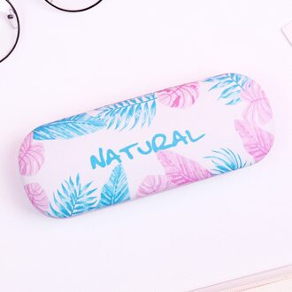 Meisje Student Brillen Doos Cartoon Eenvoudige Lenzenvloeistof Doos Bijziendheid Glazen Opbergdoos Draagbare Druksterkte Gevouwen Brillenkoker