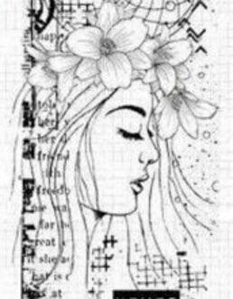 Meisje Transparante Clear Silicone Rubber Stempel Seal DIY Scrapbooking fotoalbum A0778