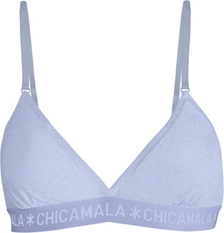 Meisjes 1-pack Triangle Top Effen