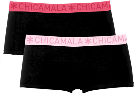 Meisjes 2-pack Boxershorts Effen