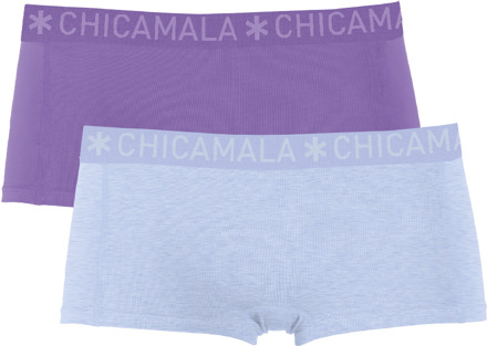 Meisjes 2-pack Boxershorts Effen