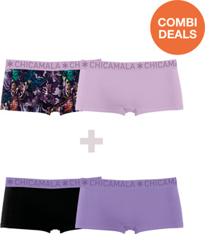 Meisjes 2+2-pack Boxershorts