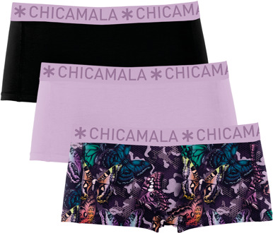 Meisjes 3-pack Boxershorts Print/Effen