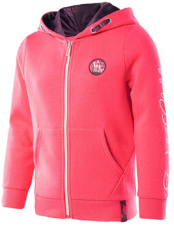 Meisjes ashira full zip hoodie - maat 116 Roze