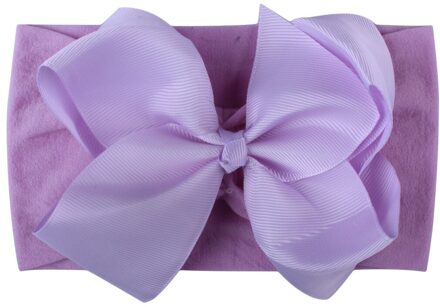 Meisjes Baby Hoofddeksels Peuter Tulband Effen Hoofdband Hair Band Bow Accessoires Hoofddeksels Kids Baby Haar Accessoires Haarband Baby