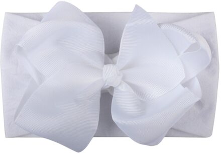 Meisjes Baby Hoofddeksels Peuter Tulband Effen Hoofdband Hair Band Bow Accessoires Hoofddeksels Kids Baby Haar Accessoires Haarband Baby