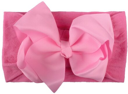 Meisjes Baby Hoofddeksels Peuter Tulband Effen Hoofdband Hair Band Bow Accessoires Hoofddeksels Kids Baby Haar Accessoires Haarband Baby