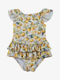 Meisjes badpak sunny Geel - 122/128