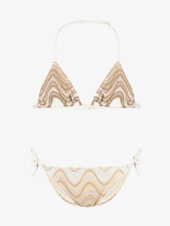 Meisjes bikini holly triangle rachel sea wave Veelkleurig - 176