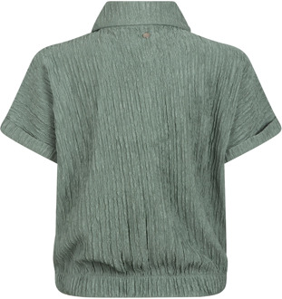 meisjes blouse Army - 164-170