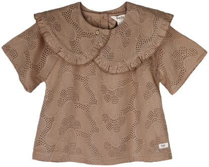 meisjes blouse Bruin - 122-128