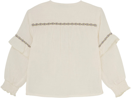 meisjes blouse Ecru - 128
