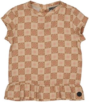 Meisjes blouse - Elen - Dusty bloemen - Maat 98