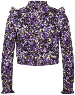 meisjes blouse Lime - 140-146