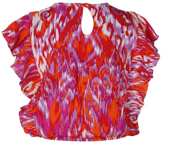 meisjes blouse Oranje - 164-170