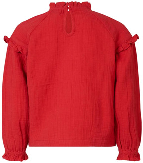 meisjes blouse Rood - 122