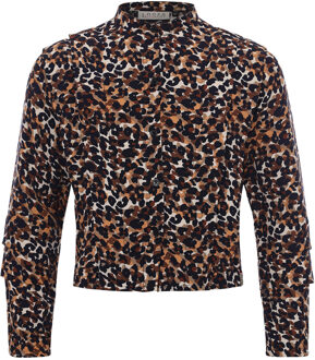 Meisjes blouse - Wild Cat - Maat 146/152