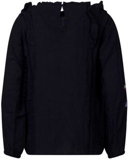 meisjes blouse Zwart - 152-158