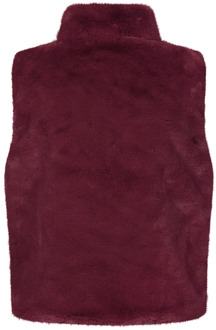 meisjes bodywarmer Bordeaux - 140-146