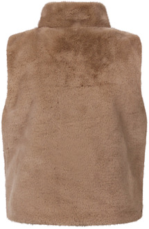 meisjes bodywarmer Taupe - 176
