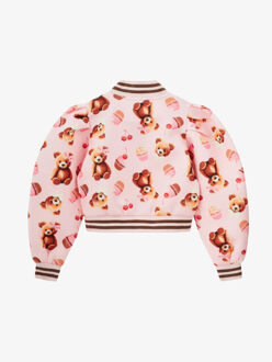 Meisjes bomberjas lisette pink fairy Roze - 110