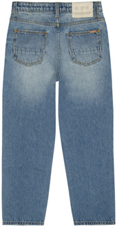 meisjes broek Medium denim - 116