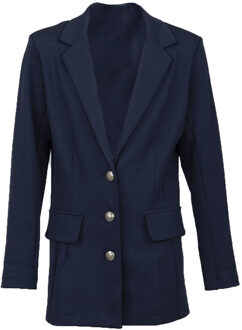 Meisjes colbert - Coco - donker blauw - Maat 122/128