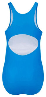 Meisjes darla ééndelig badpak - maat 140 Blauw