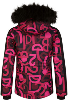 Meisjes ding graffiti ski jas Roze - 104