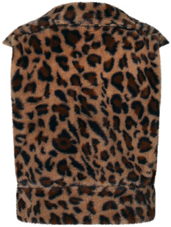 meisjes gilet Bruin - 104-110