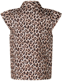 meisjes gilet Bruin - 140-146