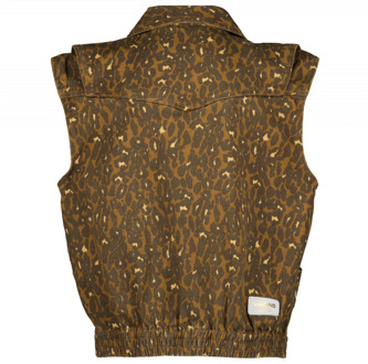 meisjes gilet Bruin - 152